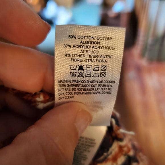 Lucky Brand Aztecan Cardigan L - Picture 6 of 9